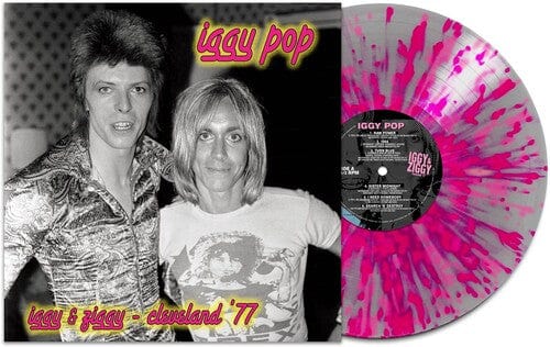 Pop, Iggy - Iggy & Ziggy, Cleveland '77, Silver/ Pink Splatter
