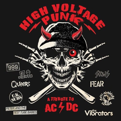 Various Artists - A Punk Tribute to AC/DC (Red with Black Splatter Vinyl)