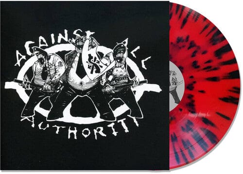 Against All Authority - 24 Hour Roadside Resistance [Explicit Content] (Colored Vinyl, Red with Black Splatter)