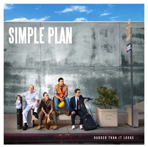 Simple Plan -  Harder Than It Looks (Limited Edition, Colored Vinyl, Blue, White, 140 Gram Vinyl)
