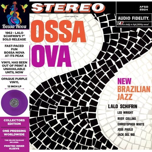 Bossa Nova - New Brazilian Jazz - OPAQUE PURPLE (Colored Vinyl, Purple, Deluxe Edition, Limited Edition, Remastered)
