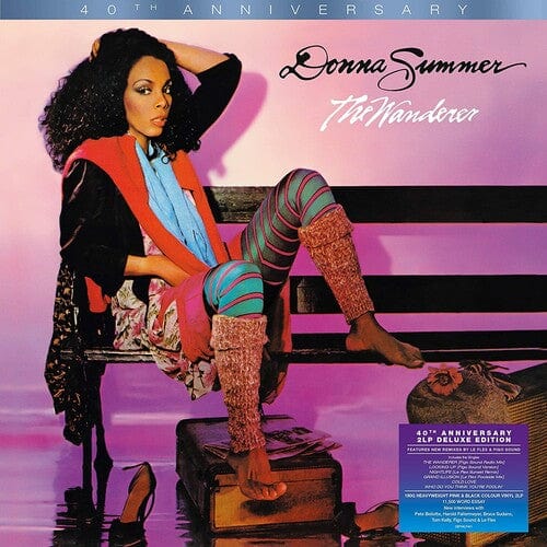 Donna Summer - Wanderer: 40th Anniversary [180-Gram Pink & Black Colored Vinyl] [Import] (180 Gram Vinyl, Colored Vinyl, Pink, Black, United Kingdom - Import)