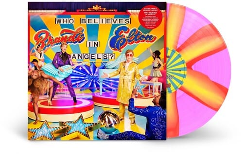 Elton John & Brandi Carlile - Who Believes In Angels? (Indie Exclusive, Limited Edition, Colored Vinyl, Pink, Orange)