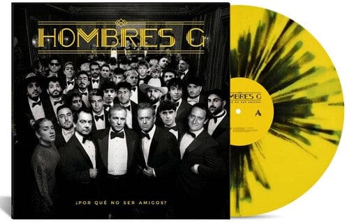 Hombres G - Por Que No Ser Amigos? [Import] (Colored Vinyl, Yellow & Black Splatter)