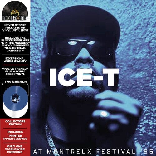 Ice-T - Live at The Miles Davis Hall - Montreux 1995 (RSD Exclusive, Colored Vinyl, Blue, White)