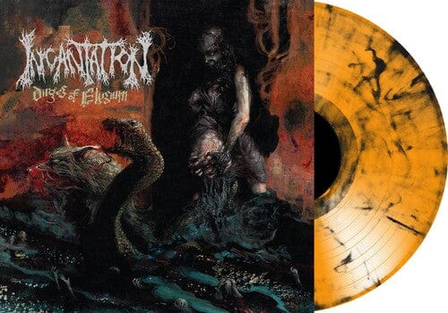 Incantation - Dirges of Elyzium - Red/Black Vinyl