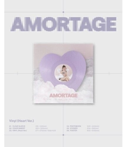 Jisoo - Amortage - Heart Version - incl. Photobook, Sticker + Poster [Import]