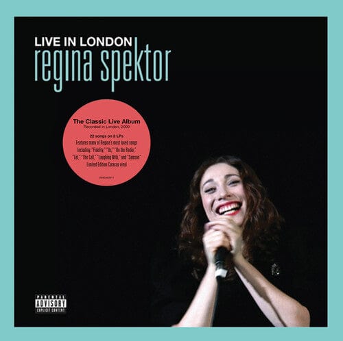 Regina Spektor - Live in London 2LP (curacao blue 2LP) [Explicit Content]