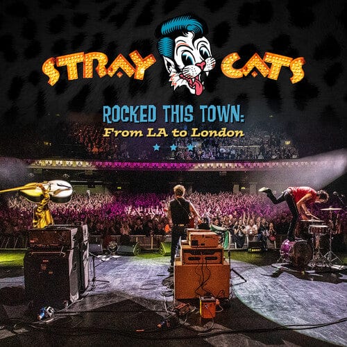Stray Cats - Rocked This Town from LA to London - Blue Vinyl