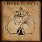 These Beasts - These Beasts (Clear Oxblood Aqua Splatter)