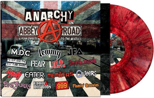 Various Artists - Anarchy On Abbey Road - A Punk Tribute To The Beatles (Limited Edition, Colored Vinyl, Red)