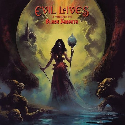 Various Artists - Evil Lives - A Tribute To Black Sabbath (Various Artists) - (Colored Vinyl, Gold, Remastered, Reissue)
