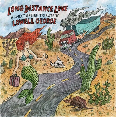 Various Artists - Long Distance Love - a Sweet Relief Tribute to Lowell George (Colored Vinyl, White, Gatefold LP Jacket)