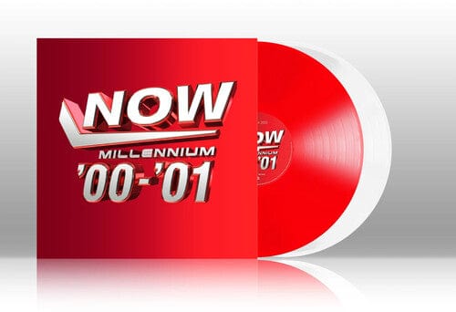 Various Artists - Now Millennium 2000-2001 (Red & White Vinyl)