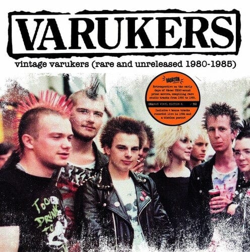 Varukers - Vintage Varukers - Orange Vinyl